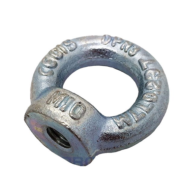 চায়না ফ্যাক্টরি সস্তা দাম লিফটিং আই নাট ডিআইএন 582 স্টিল সি15ই গ্যালভানাইজড