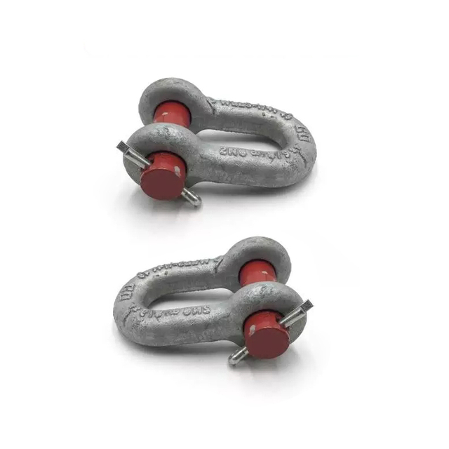 G215 কার্বন ইস্পাত D টাইপ চেইন শ্যাকল ডি শ্যাকল