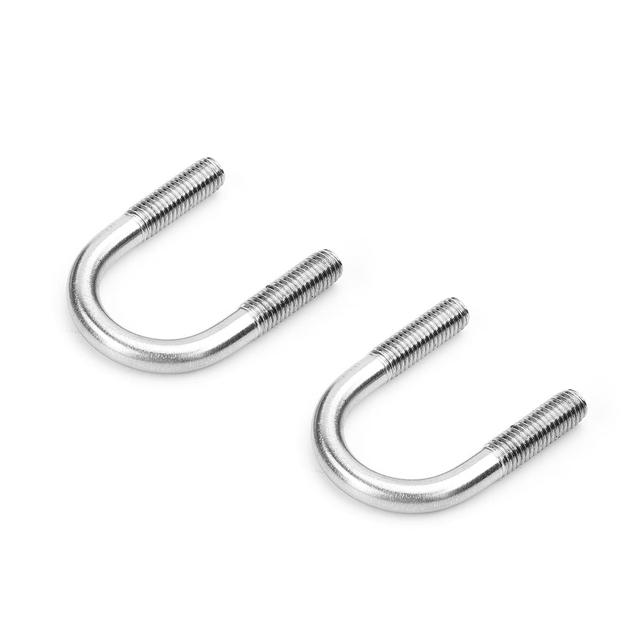 DIN3570 A4-80/A2-70 স্টেইনলেস স্টিল ইউ বোল্ট