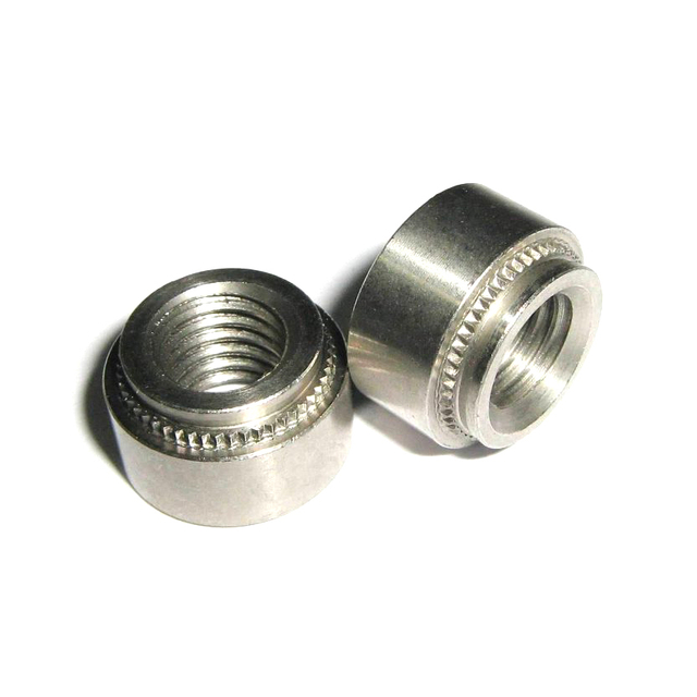সেল্ফ-ক্লিনচিং নাট 304 স্টেইনলেস স্টিল সেল্ফ-ক্লিনচিং নাট প্রেস ইনসার্ট রিভেট নাট