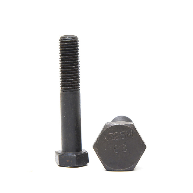 পাইকারি DIN931 হাফ থ্রেড ব্ল্যাক হেক্স বোল্ট গ্রেড 8.8