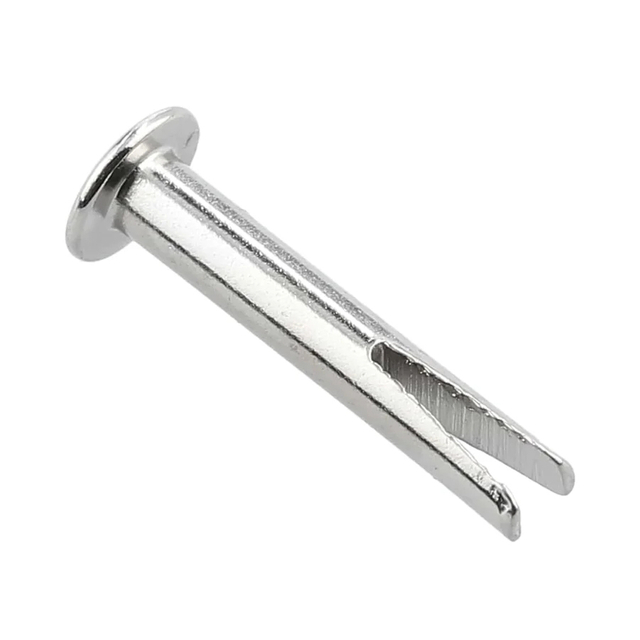 কাঠের চেয়ার স্লাইডিং দরজার জন্য স্টেইনলেস স্টিল স্প্লিট রিভেট দ্বিখন্ডিত রিভেট