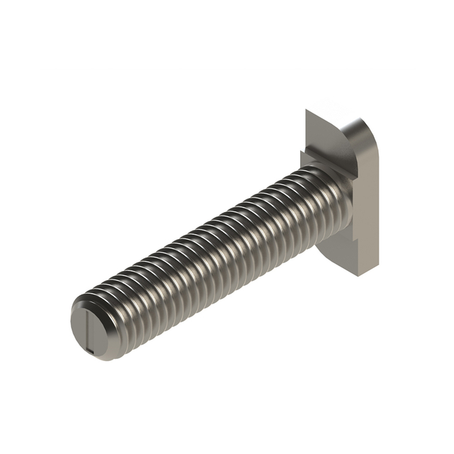 T-BOLT স্টেইনলেস স্টীল A2-70 সৌর শক্তির জন্য কাস্টমাইজড T বোল্ট 