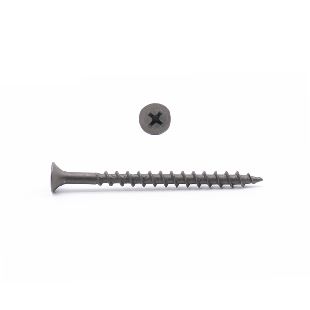 জিপসাম বোর্ডের জন্য শিট্রক স্ক্রু প্লাস্টারবোর্ড স্ক্রু মোটা থ্রেড গ্রে ফসফেট ড্রাইওয়াল স্ক্রু