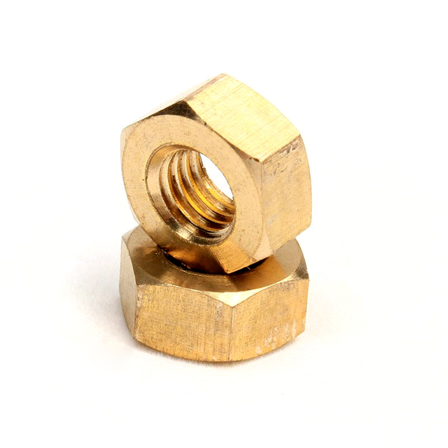 গ্রেড 8 হলুদ জিঙ্ক ফিনিশড হেক্স বাদাম UNC মোটা থ্রেড DIN 934