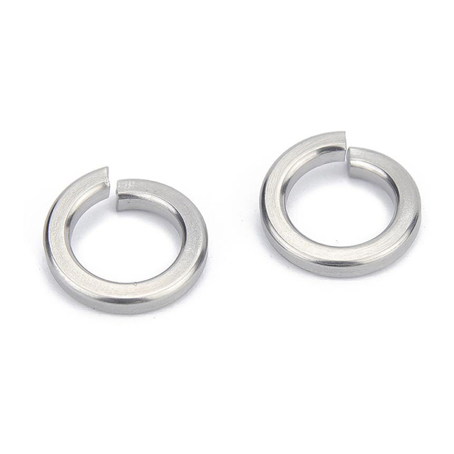 গ্রেড 8 স্প্রিং স্টিল মেট্রিক স্প্লিট লক ওয়াশার জিঙ্ক প্লেটেড ডিন127