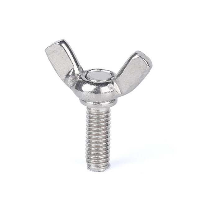 DIN316 A4 316 স্টেইনলেস স্টিল বাটারফ্লাই উইং বোল্ট থাম্ব স্ক্রু DIN 316