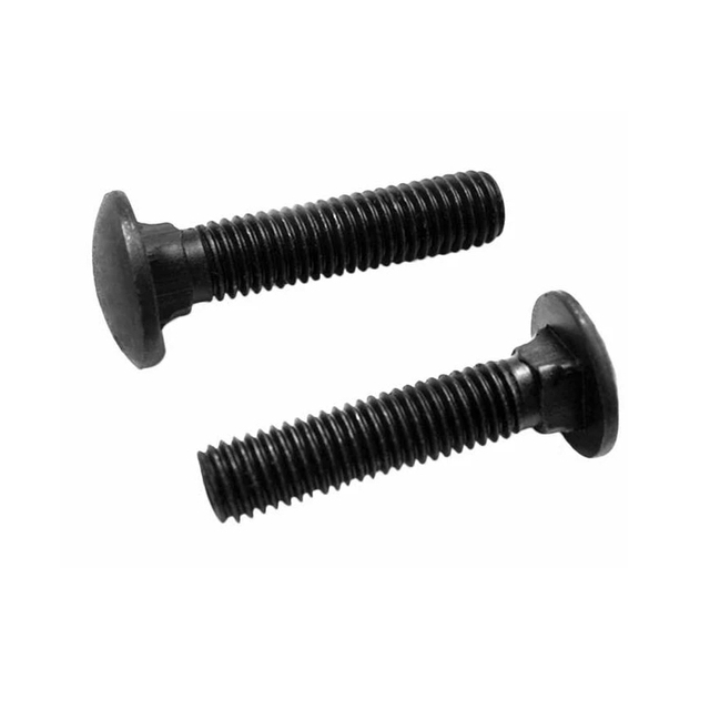 মোটা থ্রেড গ্রেড 5 ক্যারেজ বোল্ট মাঝারি কার্বন ইস্পাত কালো অক্সাইড