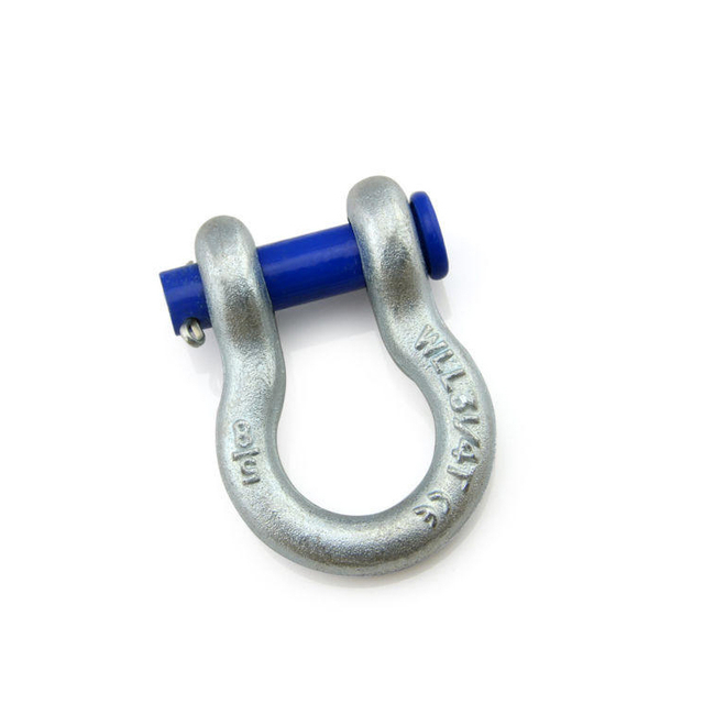 G213 ইউএস টাইপ বো শ্যাকল ড্রপ নকল কার্বন স্টিল বডি অ্যালয় স্টিল পিন গরম-ডুবানো গ্যালভানাইজড অ্যাঙ্কর শ্যাকল