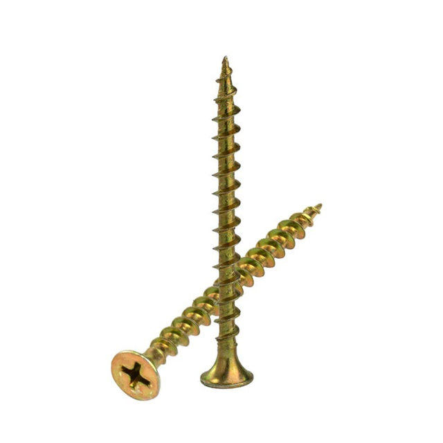 সূক্ষ্ম থ্রেড হলুদ দস্তা Drywall স্ক্রু ফিলিপস Bugle হেড কার্বন ইস্পাত