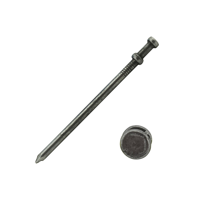 স্টিলের ডাবল হেড মসৃণ শ্যাঙ্ক ডুপ্লেক্স পেরেক