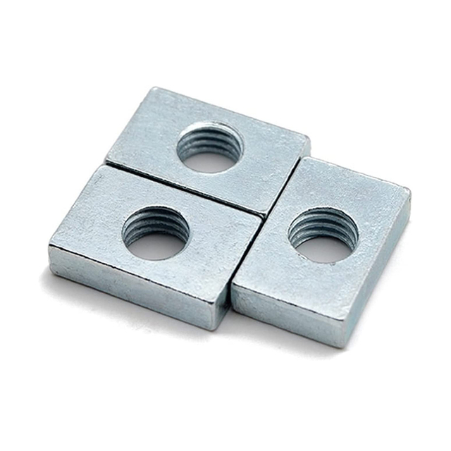 বর্গাকার বাদাম দস্তা-ধাতুপট্টাবৃত কার্বন ইস্পাত পাতলা আয়তক্ষেত্রাকার বাদাম