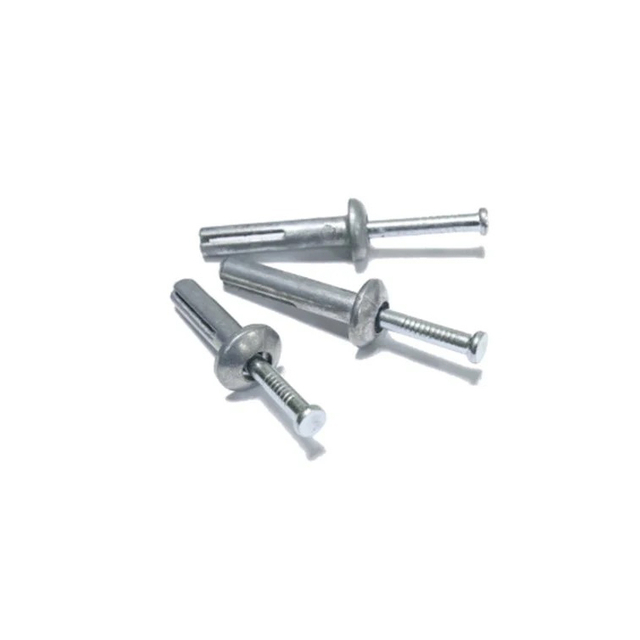 আমাদের টাইপ দস্তা খাদ হাতুড়ি ড্রাইভ নোঙ্গর সঙ্গে ইস্পাত পেরেক