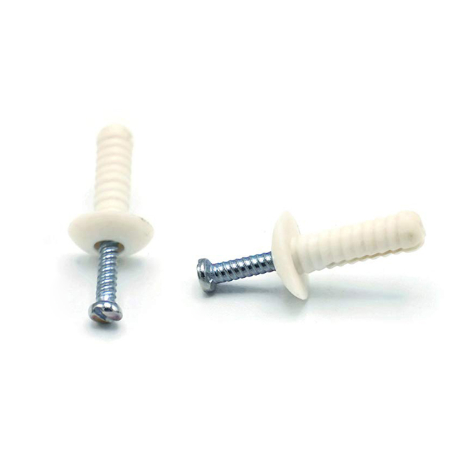 রাজমিস্ত্রি কংক্রিট নোঙ্গর দস্তা পেরেক মধ্যে নাইলন ট্রাস হাতুড়ি ড্রাইভ নোঙ্গর