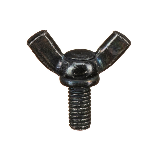 Din316 কালো প্রজাপতি উইং বোল্ট সেট উইং নাট ক্ল স্ক্রু ফাস্টেনার