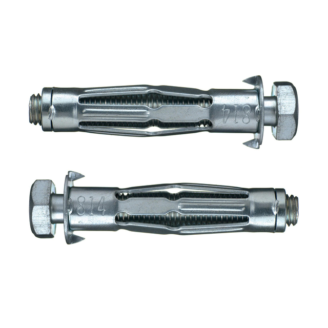 হোলো ওয়াল অ্যাঙ্কর কম্বো ফিলিপস/স্লটেড প্যান হেড এক্সট্রা লং লো কার্বন স্টিল জিঙ্ক প্লেটেড মলি বোল্ট