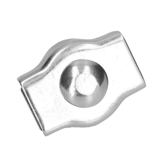 সিমপ্লেক্স একক বোল্ট তারের দড়ি ক্লিপ স্টেইনলেস স্টীল তারের বাতা